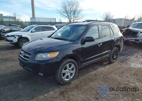 2007 Hyundai Santa Fe Limited/Se from USA, damaged, VIN 5NMSH73E97H107639